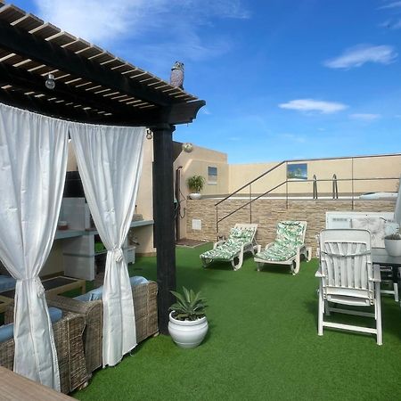 Atico Con Piscina Privada A 100M Del Mar Apartamento Vera Exterior foto