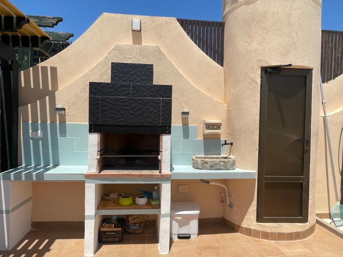 Atico Con Piscina Privada A 100M Del Mar Apartamento Vera Exterior foto