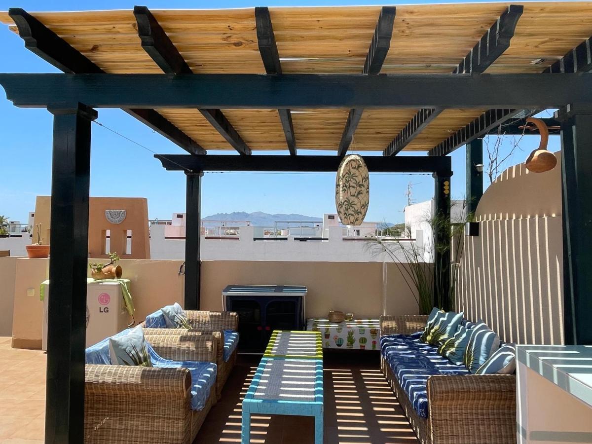 Atico Con Piscina Privada A 100M Del Mar Apartamento Vera Exterior foto